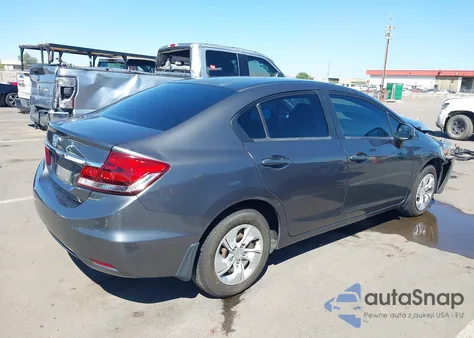 2013 Honda Civic Lx z USA, uszkodzony, nr VIN 2HGFB2F53DH544661